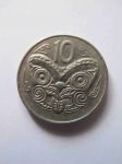 Монета Новая Зеландия 10 центов 1980
