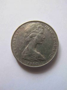 Новая Зеландия 10 центов 1980