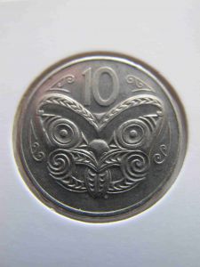 Новая Зеландия 10 центов 1985