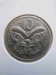 Монета Новая Зеландия 10 центов 1985