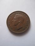 Монета Новая Зеландия 1/2 пенни 1950