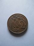 Монета Новая Зеландия 2 цента 1967