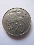 Монета Новая Зеландия 20 центов 1967