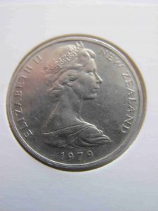 Новая Зеландия 20 центов 1979