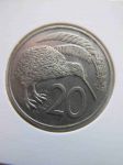 Монета Новая Зеландия 20 центов 1979