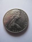 Монета Новая Зеландия 20 центов 1982