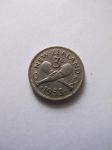 Монета Новая Зеландия 3 пенса 1953