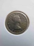 Монета Новая Зеландия 3 пенса 1954