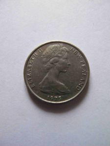 Новая Зеландия 5 центов 1975