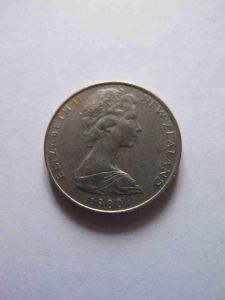 Новая Зеландия 5 центов 1980