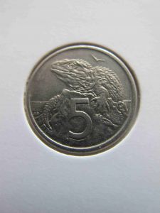 Новая Зеландия 5 центов 1982