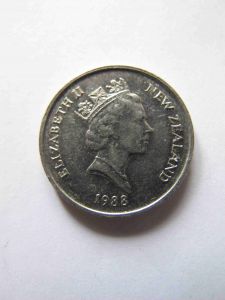 Новая Зеландия 5 центов 1988