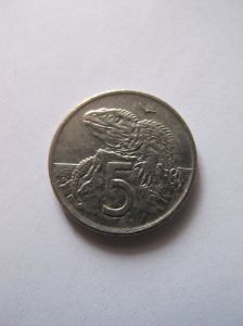 Новая Зеландия 5 центов 2000
