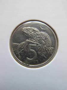 Новая Зеландия 5 центов 2002
