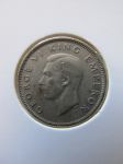 Монета Новая Зеландия 6 пенсов 1943 серебро