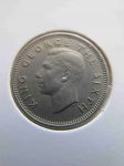 Монета Новая Зеландия 6 пенсов 1950