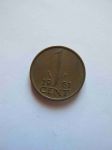 Монета Нидерланды 1 цент 1961