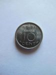 Монета Нидерланды 10 центов 1957