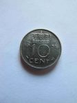 Монета Нидерланды 10 центов 1958