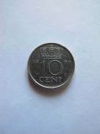 Монета Нидерланды 10 центов 1977