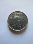 Монета Нидерланды 25 центов 1971