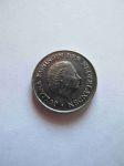 Монета Нидерланды 25 центов 1972
