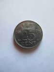 Монета Нидерланды 25 центов 1978