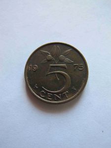 Нидерланды 5 центов 1975