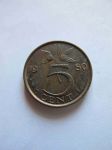 Монета Нидерланды 5 центов 1980