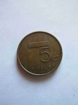 Монета Нидерланды 5 центов 1984