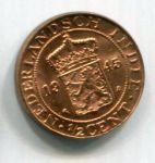 Монета Нидерландская Индия 1/2 цента 1945