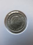 Монета Нидерландские Антильские острова 1/10 гульдена 1963 серебро