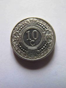 Антильские острова 10 центов 2008