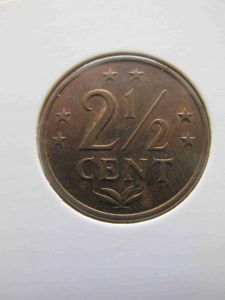 Антильские острова 2 1/2 цента 1978