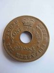 Монета Британская Нигерия 1 пенни 1959
