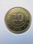 Монета Никарагуа 10 сентаво 2002