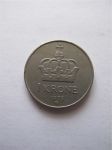 Монета Норвегия 1 крона 1975