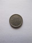Монета Норвегия 10 эре 1957