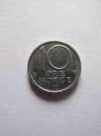 Монета Норвегия 10 эре 1984