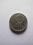 Монета Норвегия 10 эре 1985