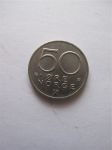 Монета Норвегия 50 эре 1980