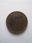 Монета Норвегия 5 эре 1937