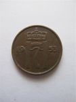 Монета Норвегия 5 эре 1953