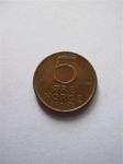 Монета Норвегия 5 эре 1981