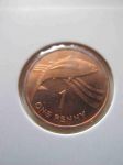 Монета Остров Святой Елены 1 пенни 1997