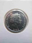 Монета Острова Кука 1 цент 2003 петух