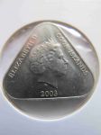 Монета Острова Кука 2 доллара 2003