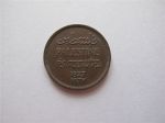 Монета Палестина 1 мил 1927 года 