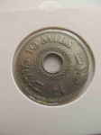 Монета Палестина 10 мил 1939
