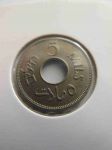 Монета Палестина 5 мил 1935 unc